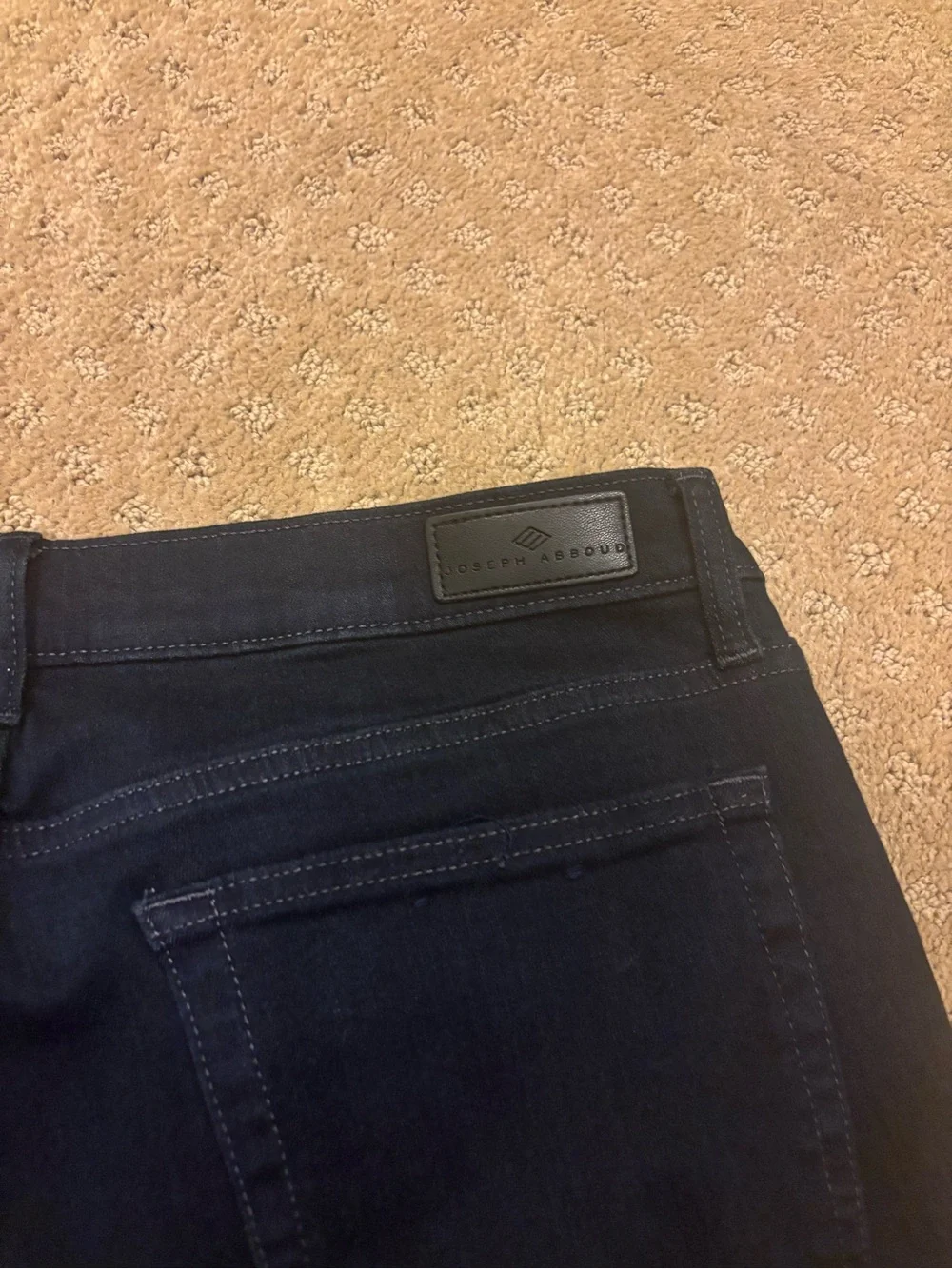 Joseph Abboud Dark Navy Men's Jeans slim fit sz 34x32